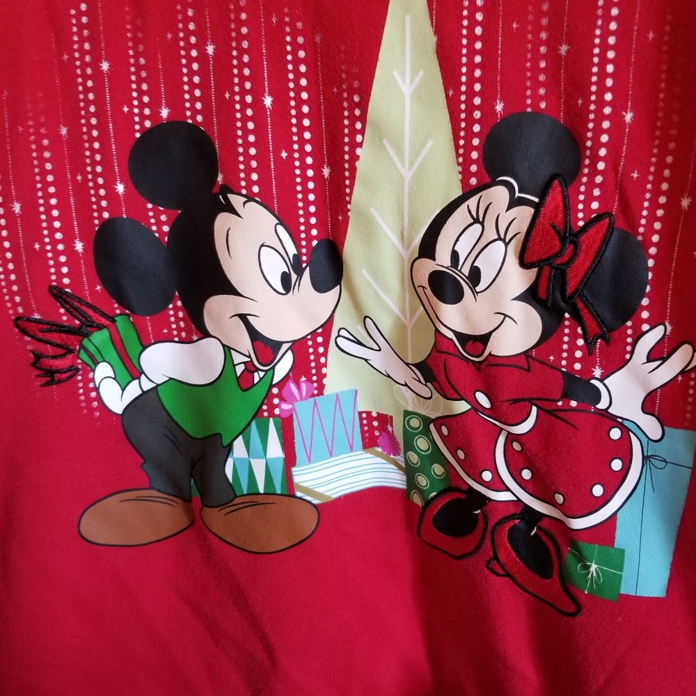 Mickey and Minnie Disney Hooded Sweatshirt